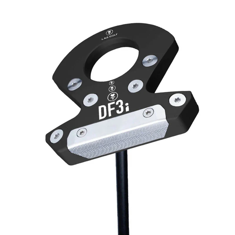 L.A.B. GOLF DF3i Stock Matte Black Press Pistol 2 Degree Men's Putter