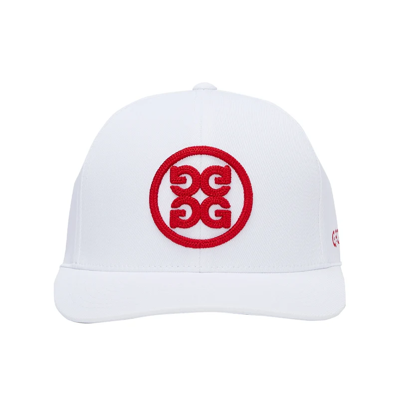 GFORE Circle G's Men's Cap (Snow/Poppy) - Image 3