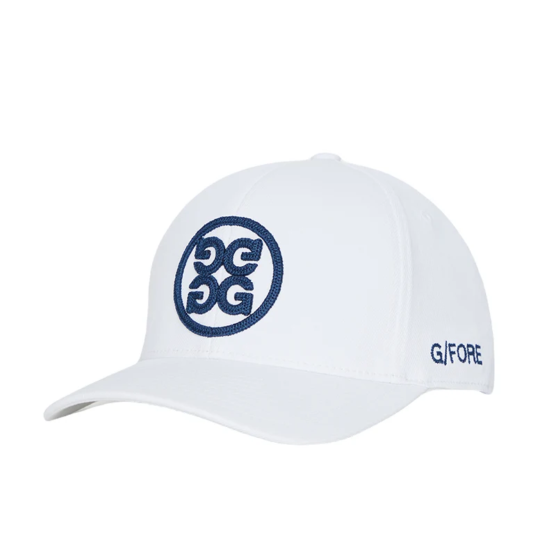 GFORE Circle G's Snapback Men's Cap (White)