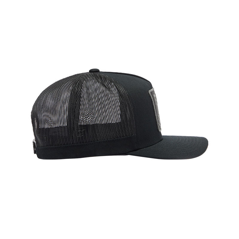 GFORE Pray For Birdies Cotton Twill Trucker Men's Cap (Onyx) - Image 2