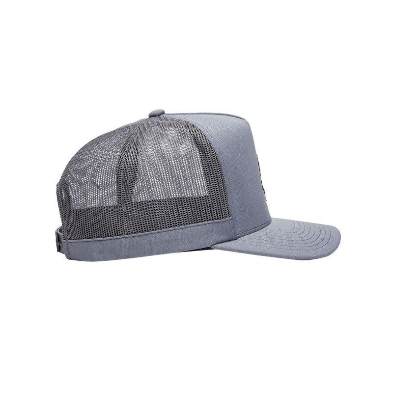 GFORE Camo Skull & Ts Interlock Knit Tall Trucker Men's Cap (Monument) - Image 2