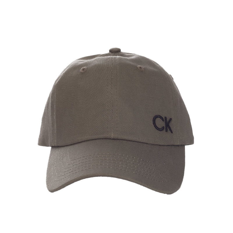 CALVIN KLEIN Cotton Twill Men's Cap (Khaki) - Image 2