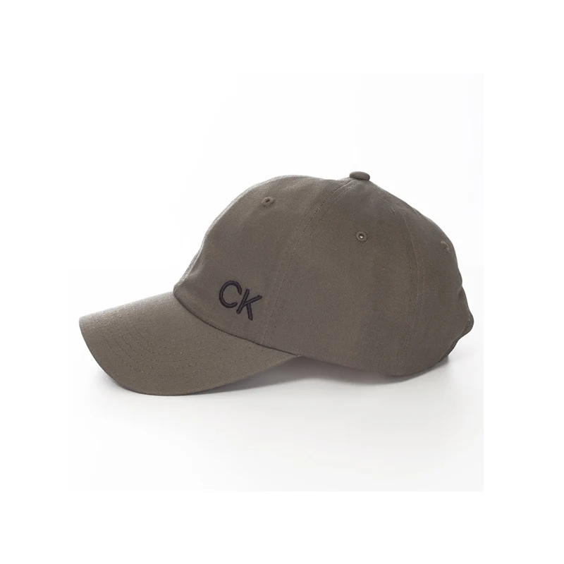 CALVIN KLEIN Cotton Twill Men's Cap (Khaki) - Image 3