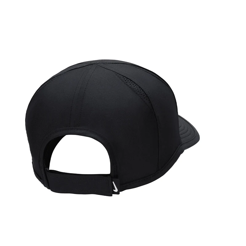 NIKE Dri-FIT Unisex Club Cap (Black/White) - Image 2
