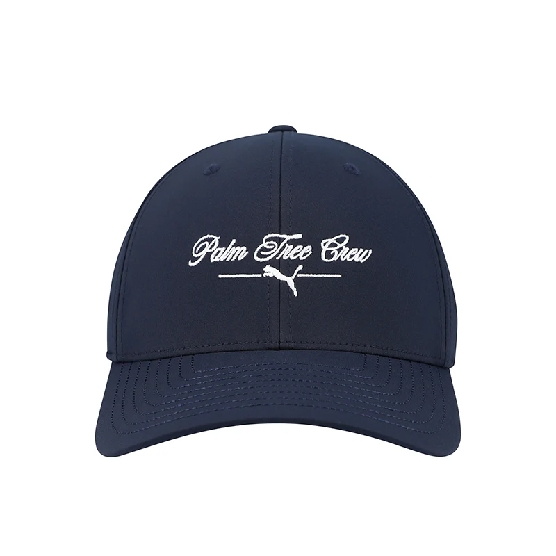 PUMA x PTC Script Tech Men's Cap (Navy) - Image 3