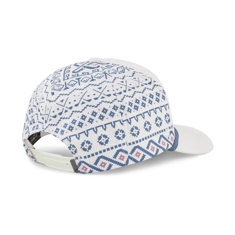 PUMA Fairisle 5 Panel Tech Men's Cap (White) - Image 4