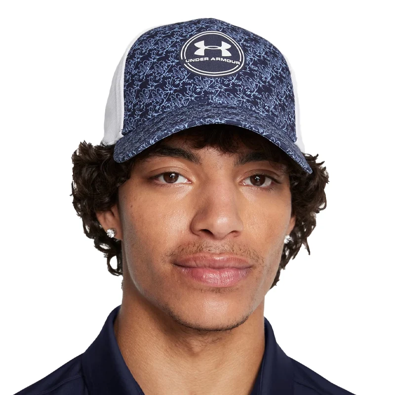 UNDER ARMOUR Iso-Chill Driver Men's Adjustable Cap (Navy/White) - Image 4
