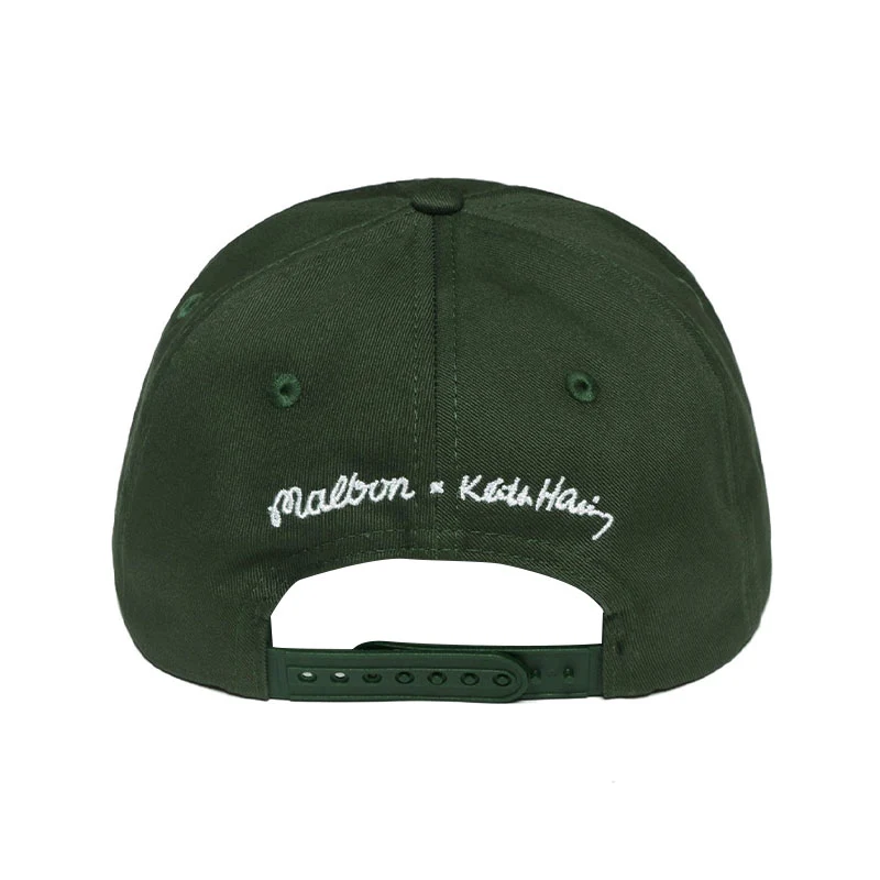 MALBON GOLF x Keith Haring Painters Men's Cap (Green) - Image 4