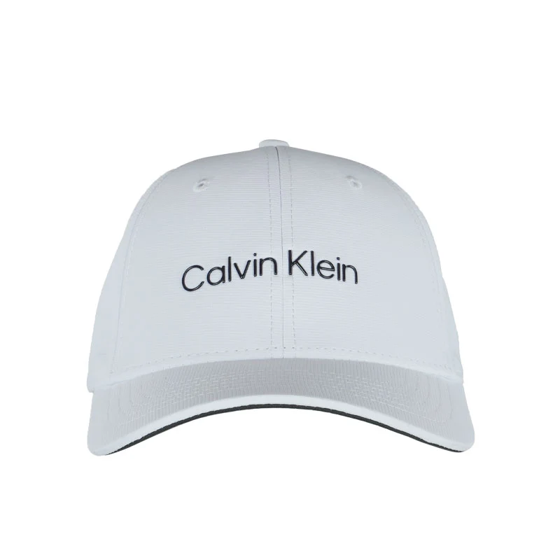 CALVIN KLEIN Brookline Baseball Men's Cap (White) - Image 3