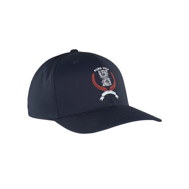 PUMA Queen City Men's Cap (Navy/Red) - Image 2