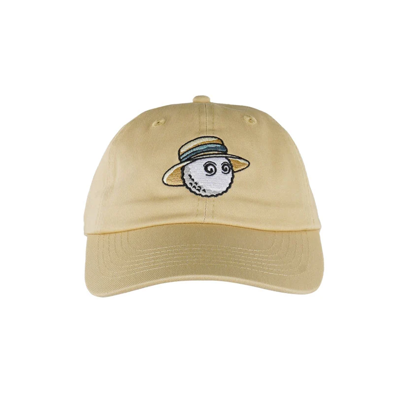MALBON GOLF Romano Dad Men's Cap (Khaki) - Image 3