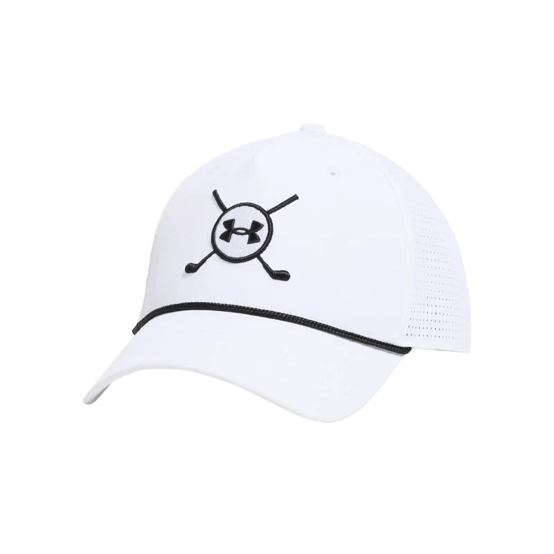 UNDER ARMOUR Driver Snapback Men's Cap (White)