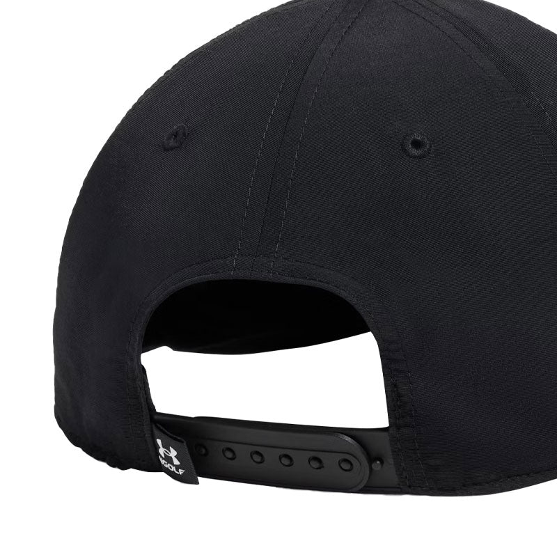 UNDER ARMOUR Drive 5-Panel Men's Snapback Cap (Black/White) - Image 4
