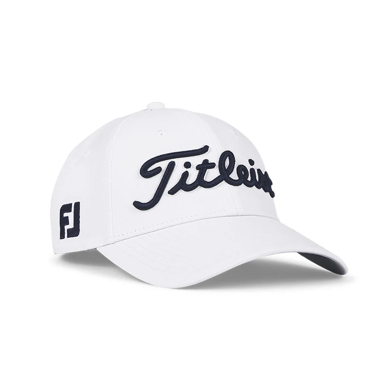 TITLEIST Tour Performance Junior Cap (White/Navy) - Image 2