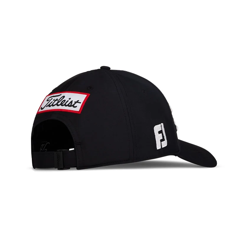 TITLEIST Tour Performance Men's Cap (Black/White) - Image 3