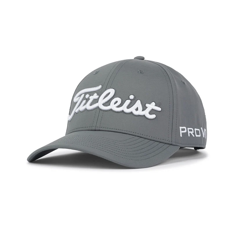 TITLEIST Tour Performance Men's Cap (Grey/White)