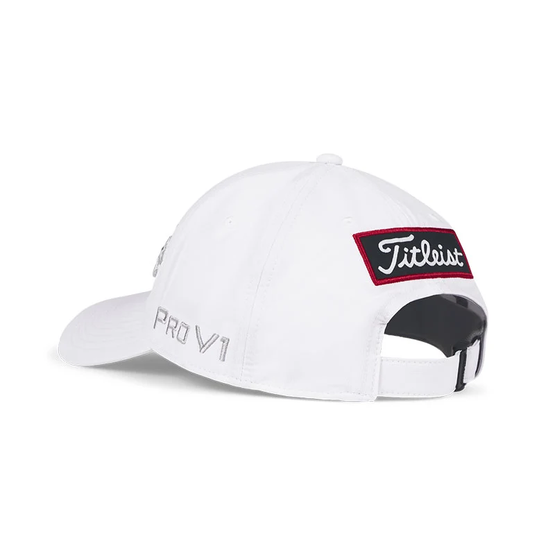 TITLEIST Tour Performance Men's Cap (White/Grey) - Image 4