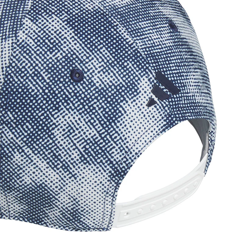 ADIDAS Tour Print Men's Snapback Cap (White/Blue) - Image 4