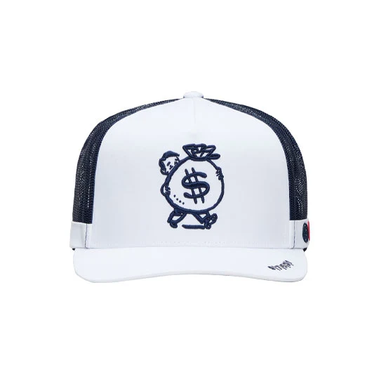GFORE Money Man Trucker Men's Cap (Snow) - Image 2