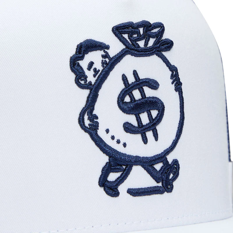 GFORE Money Man Trucker Men's Cap (Snow) - Image 4