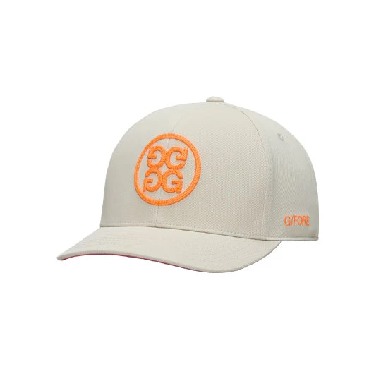 GFORE Chainstitch Circle G Contrast Men's Cap (Stone)