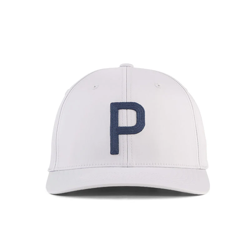 PUMA Heritage P Men's Cap (Silver/Navy) - Image 3