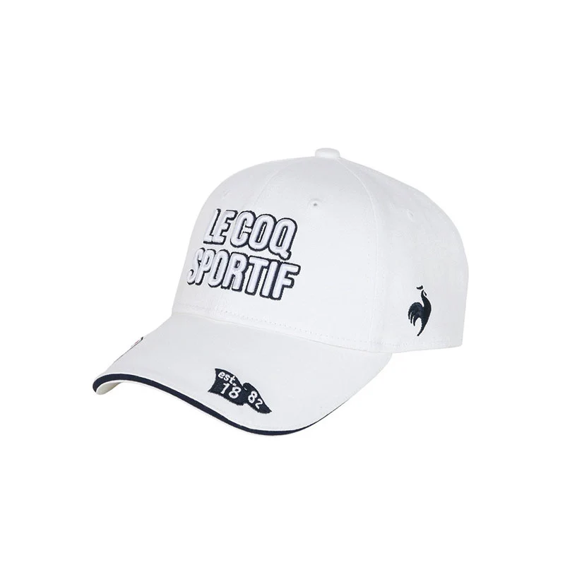 LE COQ SPORTIF GOLF Classic Logo Women's Cap (White)