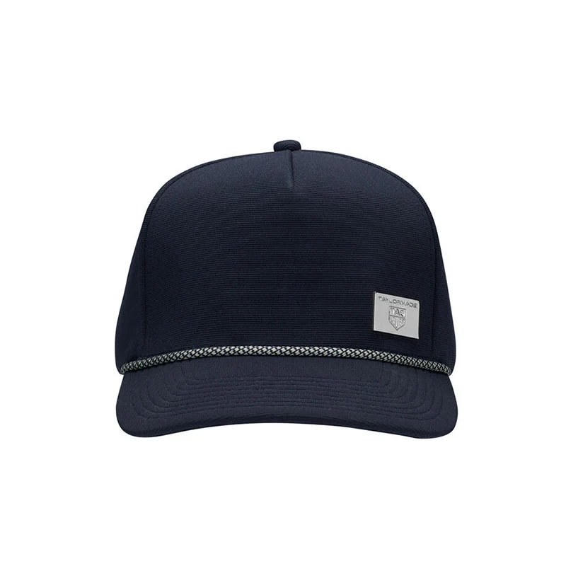 TAYLORMADE x TAG Heuer A-Frame Rope Unisex Cap (Black) - Image 3