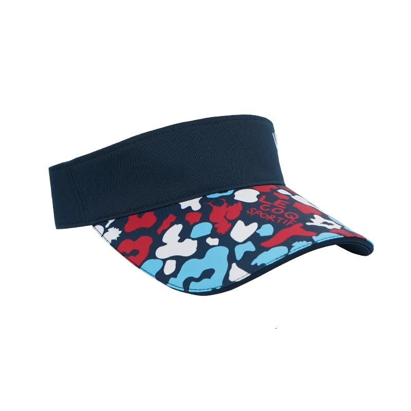LE COQ SPORTIF GOLF Season Motif Print Women's Visor (Navy) - Image 2