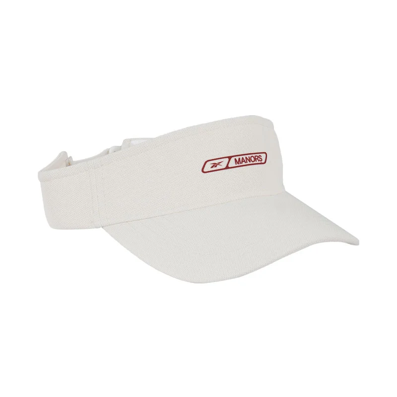 MANORS x Reebok Men's Visor (Chalk/Burgundy) - Image 2
