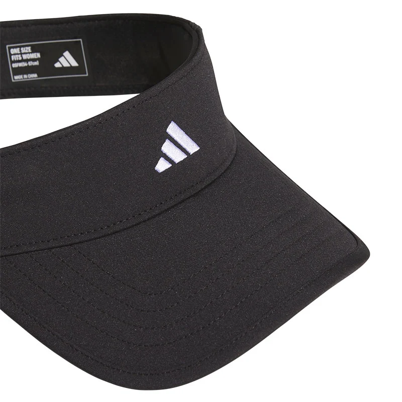 ADIDAS Ribbon Women's Visor (Black) - Image 3