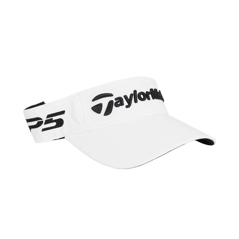 TAYLORMADE Tour Radar Qi4D Men's Visor (White) - Image 2