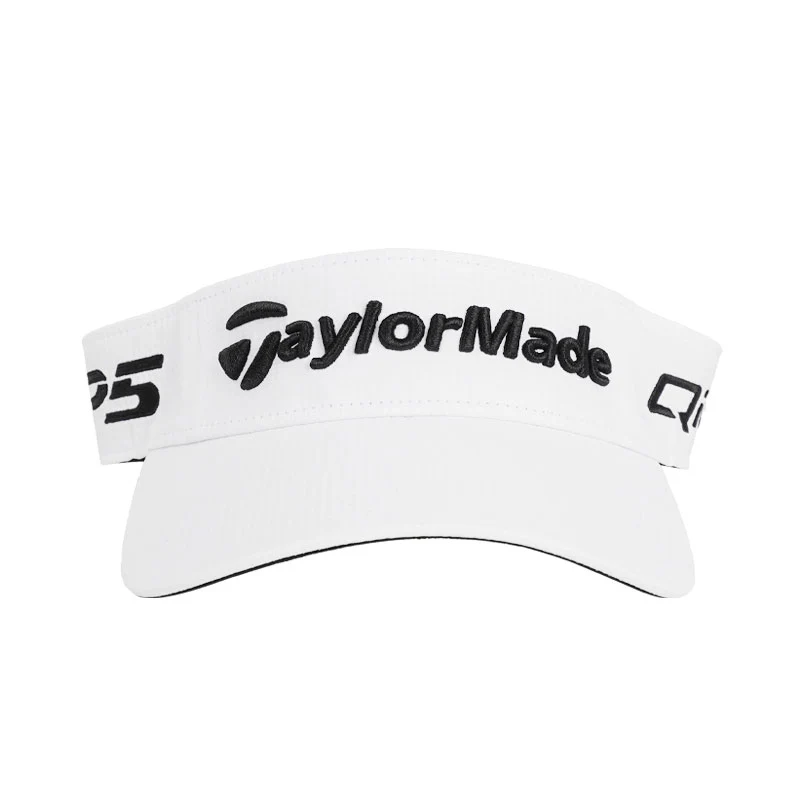 TAYLORMADE Tour Radar Qi4D Men's Visor (White) - Image 3