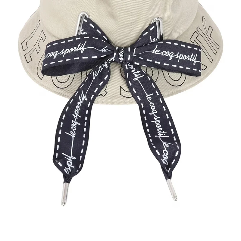 LE COQ SPORTIF GOLF Women's Ribbon Hat (Beige) - Image 4
