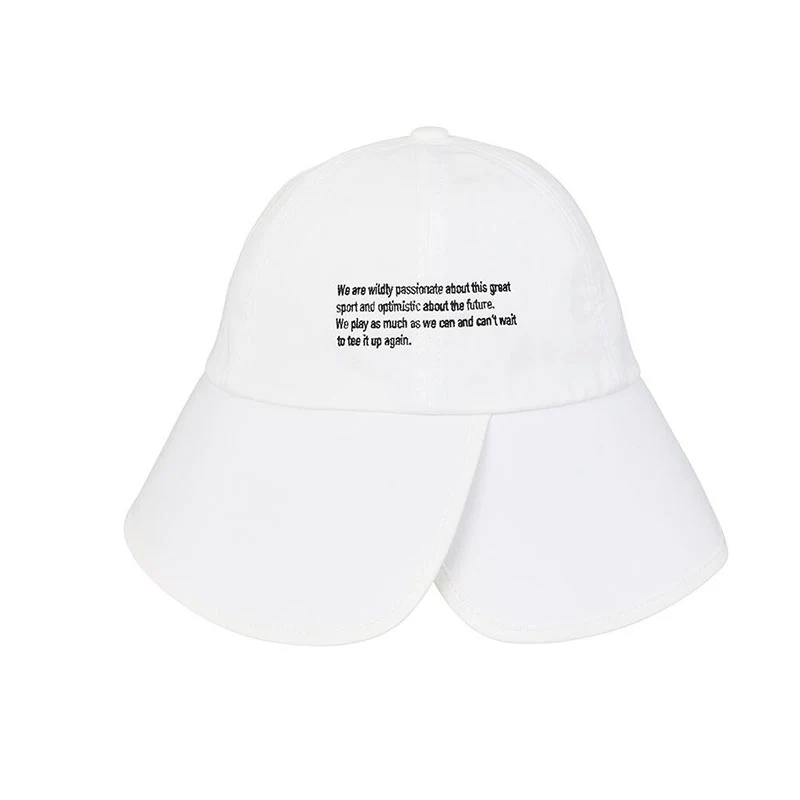 TAYLORMADE Long Brim Women's Bucket Hat (White) - Image 3