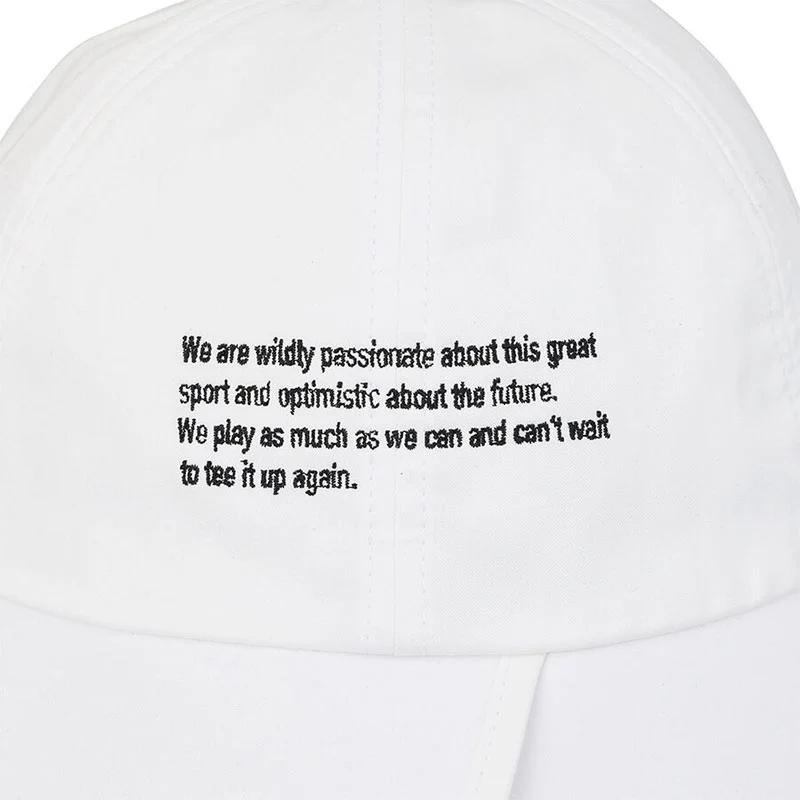 TAYLORMADE Long Brim Women's Bucket Hat (White) - Image 4
