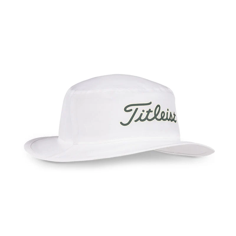 TITLEIST Beezer Men's Bucket Hat (White/Lemon) - Image 2