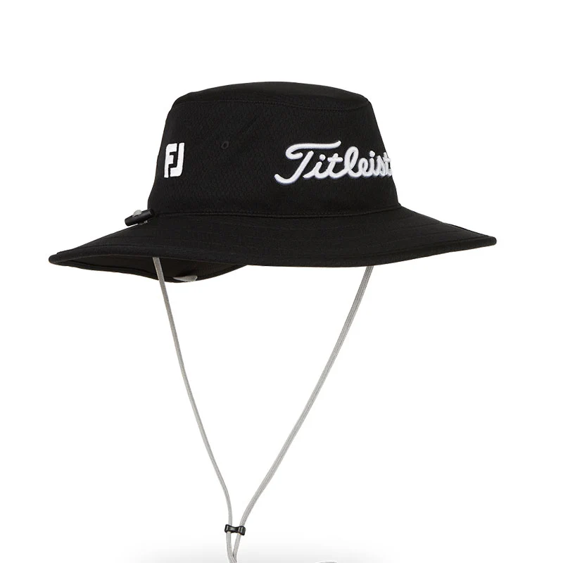 TITLEIST Tour Aussie Men's Hat (Black/White) - Image 2