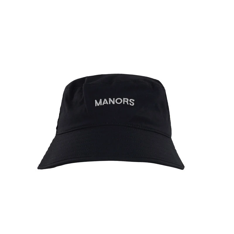 MANORS Recycled Greenskeeper Men's Bucket Hat (Black) - Image 3