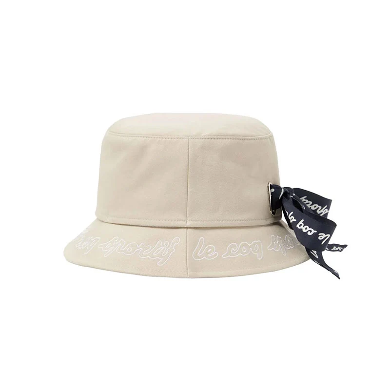 LE COQ SPORTIF GOLF Women's Bucket Hat (Beige) - Image 2
