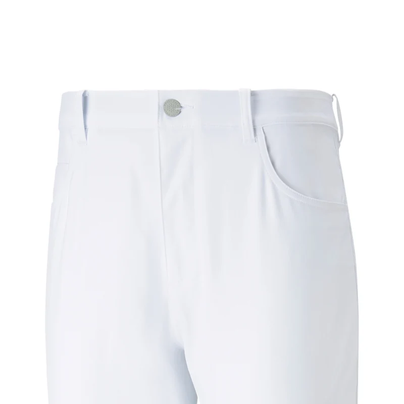 PUMA Dealer 5-Pocket Men's Pants (White Glow) - Image 3