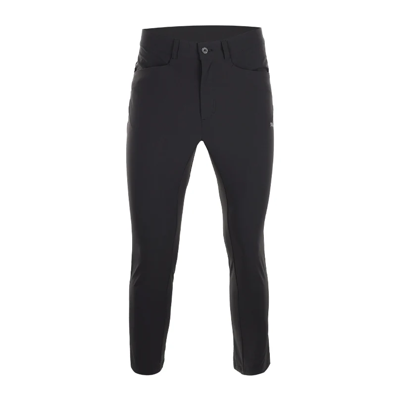 PUMA Japan 4-Way Stretch Slim Men's Tapered Pants (Black)