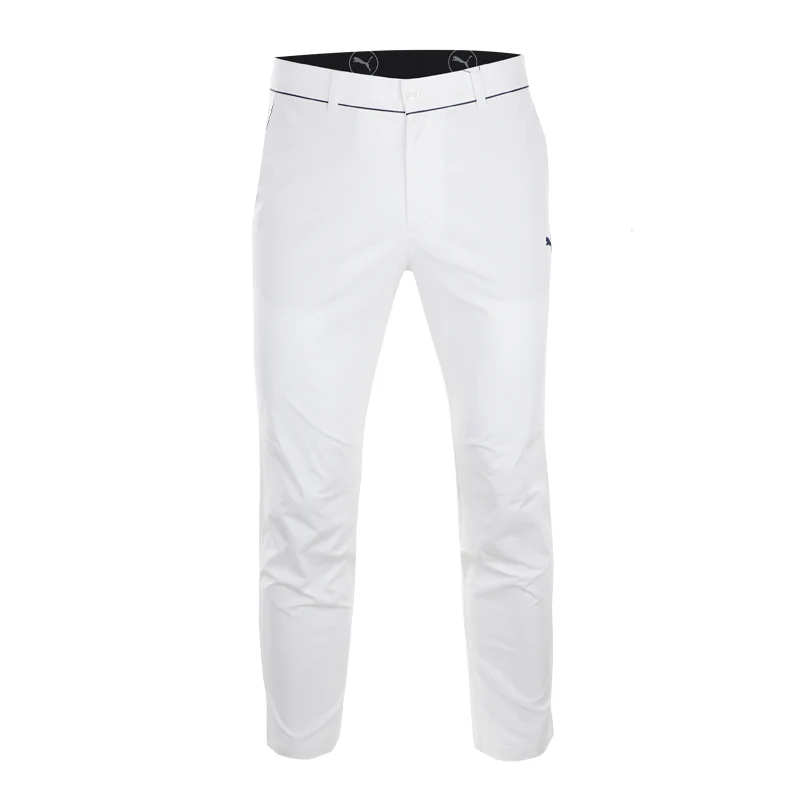 PUMA Japan Hyper Stretch Houndstooth 3D Slim Men's Pants (White)