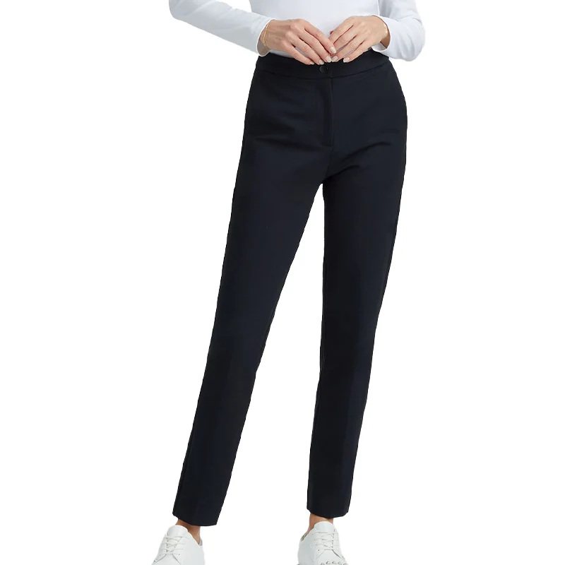 GFORE Double Knit Cigarette Leg High Rise Stretch Women's Pants (Onyx) - Image 3