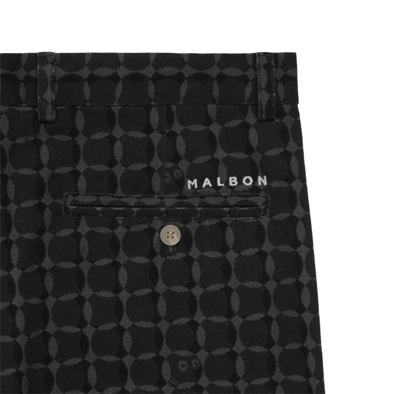 MALBON GOLF Rattan Chino Men?s Pants (Onyx) - Image 4