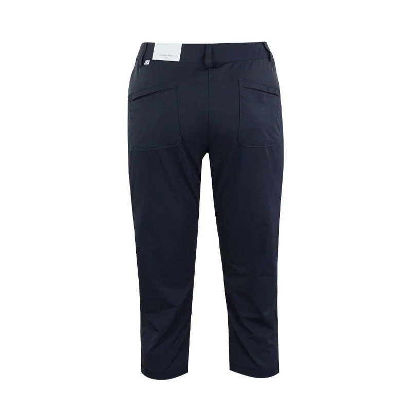 CALVIN KLEIN Isabel Capri Women's Pants (Navy) - Image 2
