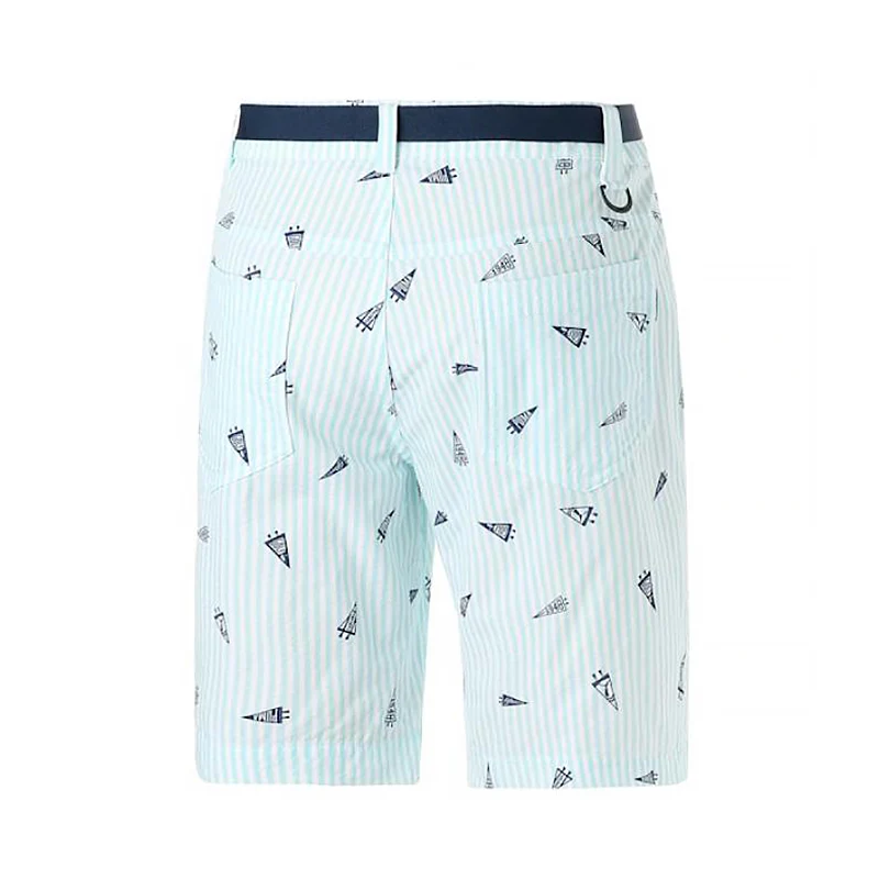 PUMA Flag Printed Seersucker Men's Shorts (Tropical Aqua) - Image 2