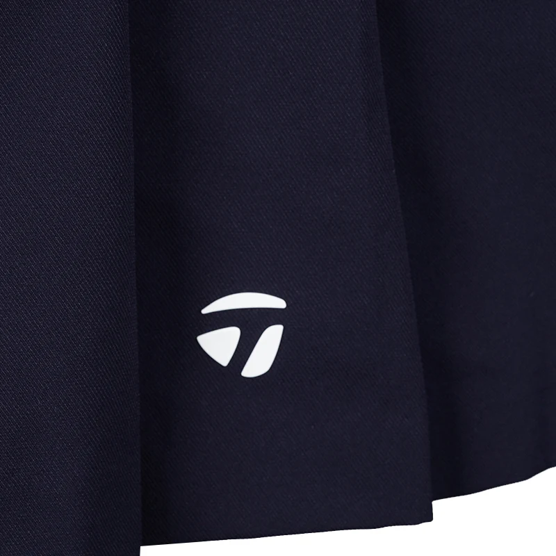 TAYLORMADE High-Waisted Pleated Skort (Navy) - Image 4