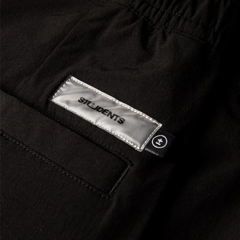 STUDENTSGOLF Darnell Men's Nylon Shorts (Black) - Image 3