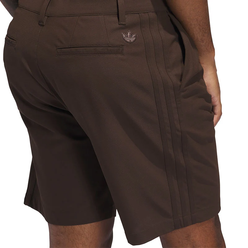 ADIDAS Originals Twistknit Men's Pleated Shorts (Brown) - Image 4